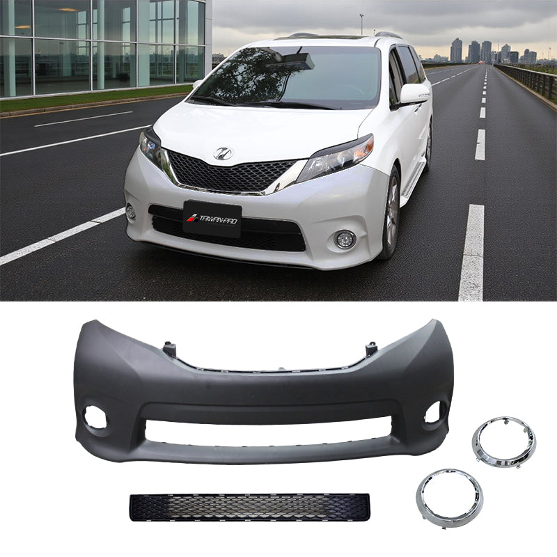 SE樣式前保桿 2011-2017 Toyota Sienna