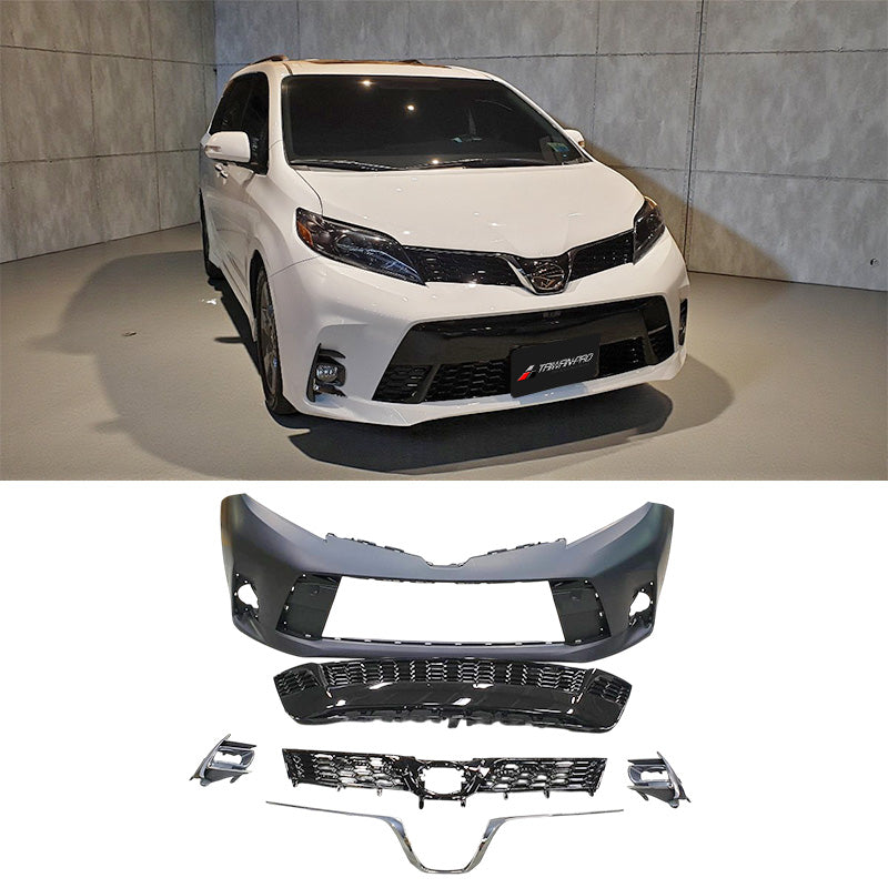 18年樣式前保桿 2011-2020 Toyota Sienna