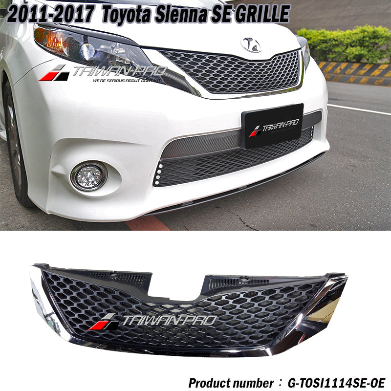 SE樣式前保桿 2011-2017 Toyota Sienna