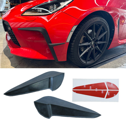 TR Style Front Bumper Canards 2022-2026 Toyota 86