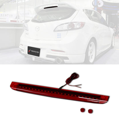 MP尾翼專用LED燈  紅殼 2010-2018 Mazda 3 5門