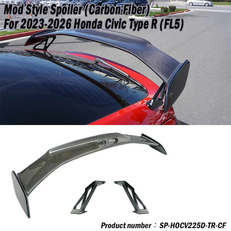 TR款尾翼 碳纖維卡夢 Carbon Fiber 2022-2026 Honda Civic 5門