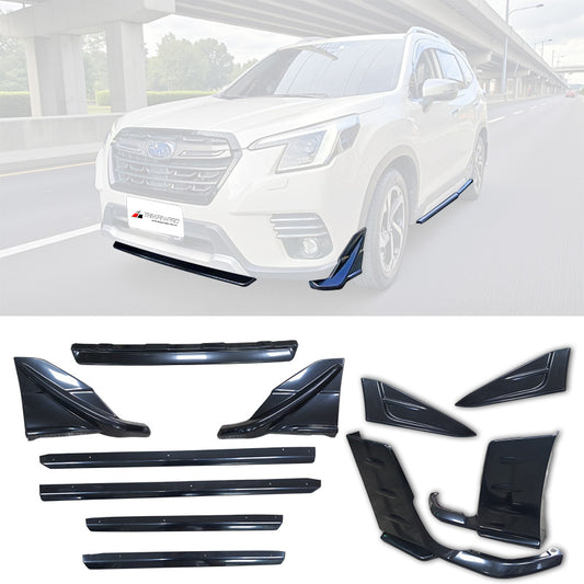 ST款套件組 前下巴+後下巴+側裙 2019-2024 Subaru Forester SK