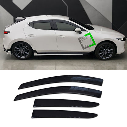 晴雨窗 2019-2026 Mazda 3 4門/5門