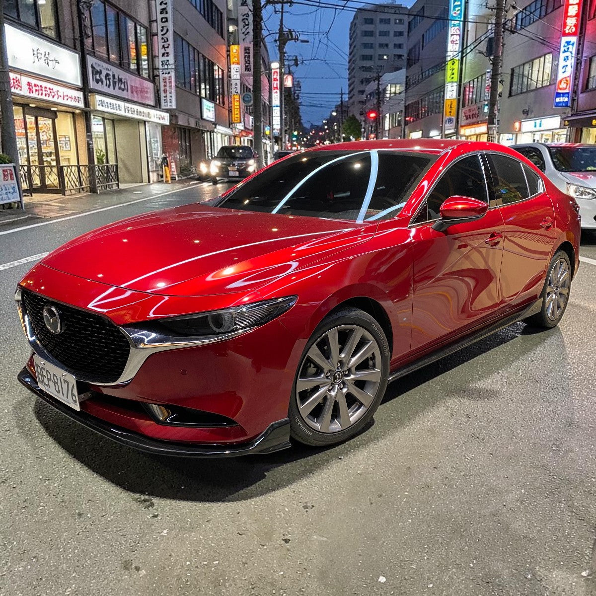 CK款套裝組 前下巴+MZ後下巴+MZ側裙 2019-2026 Mazda 3 4門